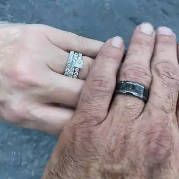 Customer Image - Ring on Couple's Hand