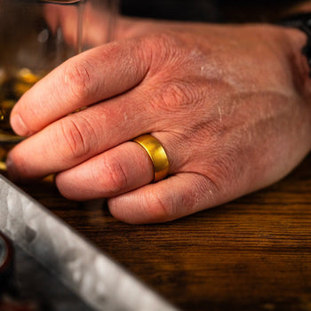 Gold vs. Gold Plated Wedding Bands: Understanding the Differences – Manly  Bands