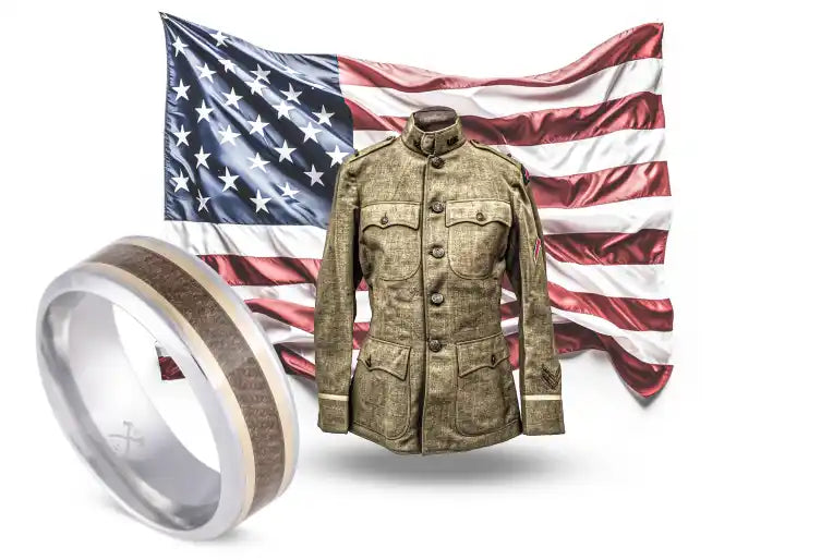 WWI Soldier Uniform Ring
