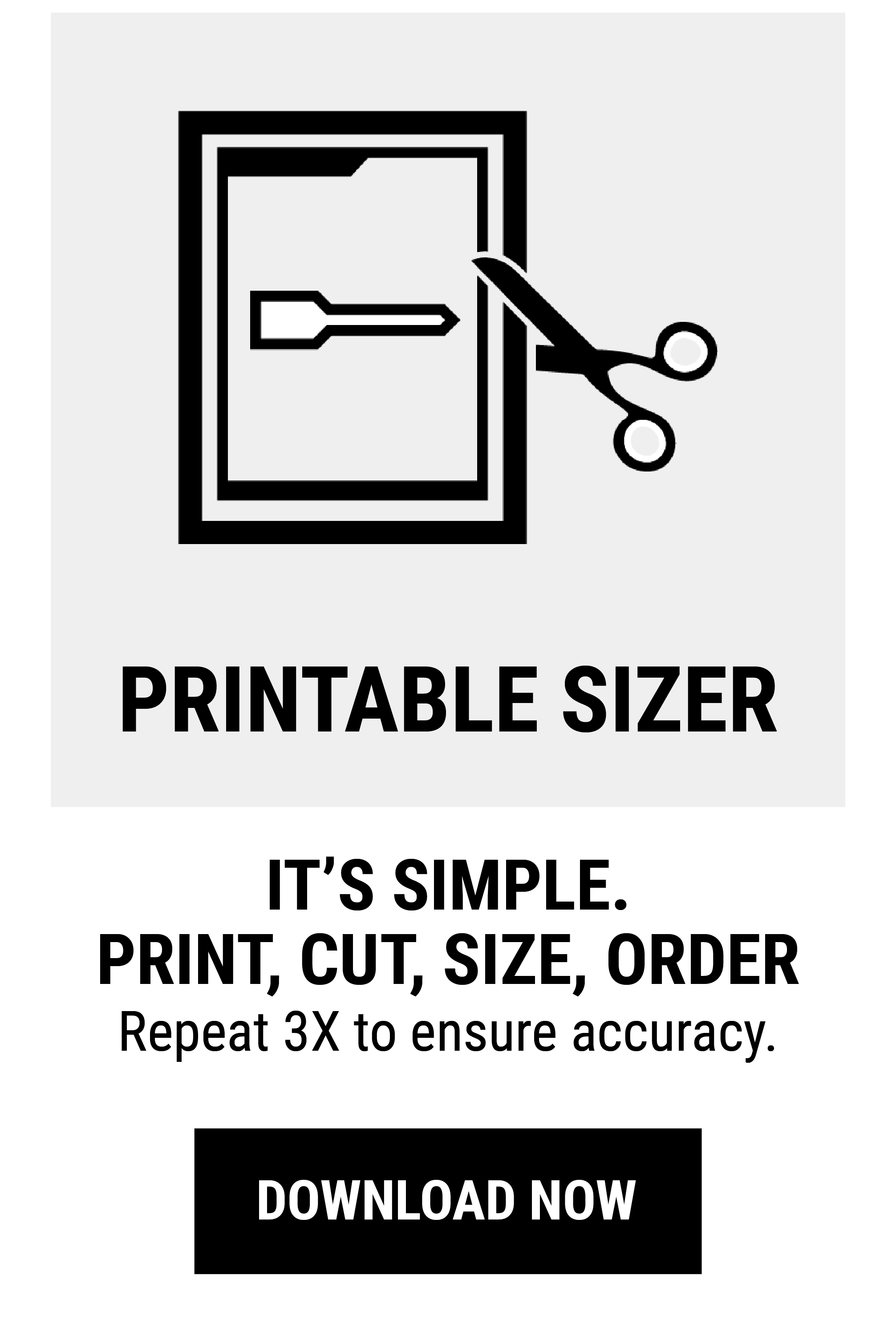 Printable Ring Sizer Chart Find Your Ring Size Instantly With Our