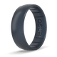 Elements Classic Silicone Ring - Black Pearl