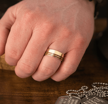 Gold vs. Gold Plated Wedding Bands: Understanding the Differences – Manly  Bands