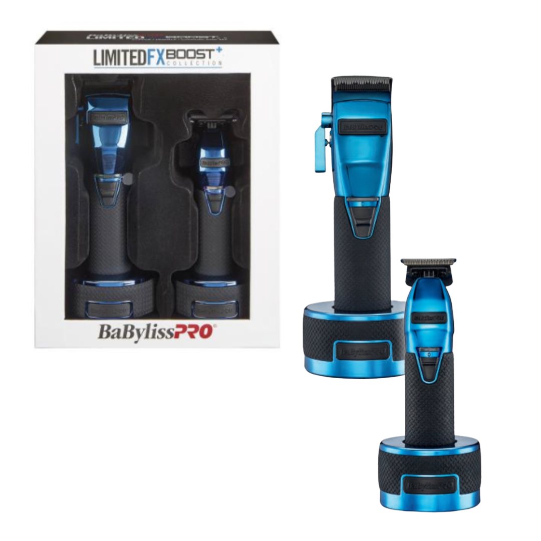 Gietvorm Maak het zwaar Sui BaByliss PRO Limited BLUEFX Boost+ Clipper & Trimmer Set with Charging |  Trader K LLC
