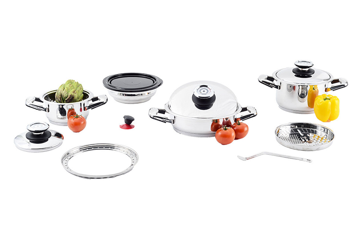 21 Piece Professional Platinum Cooking System - Karrera International