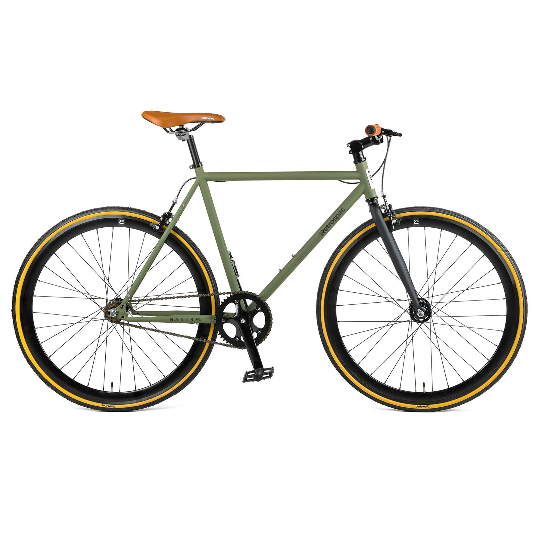 olive green cruiser bike