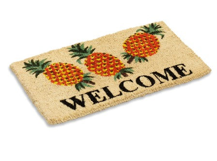 Pineapple Doormat, Funny Doormat, Beach Doormat Outdoor, Cute Doormat,  Aloha Beaches Door Mat, Summer Welcome Mat, Summer Front Porch Decor 