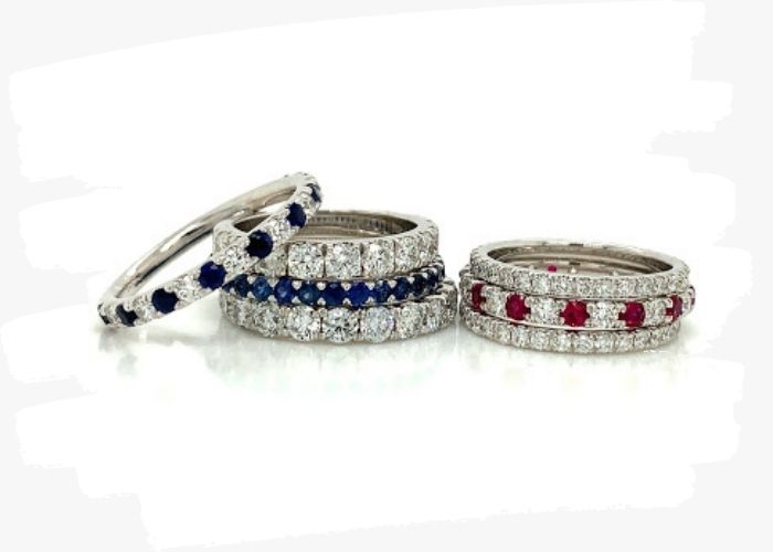 diamond eternity bands