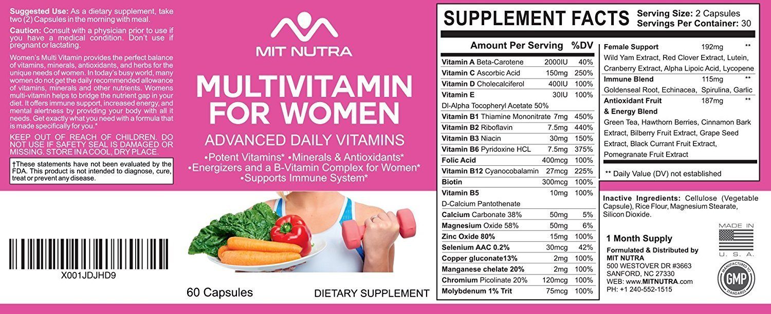 best multivitamin for women hair