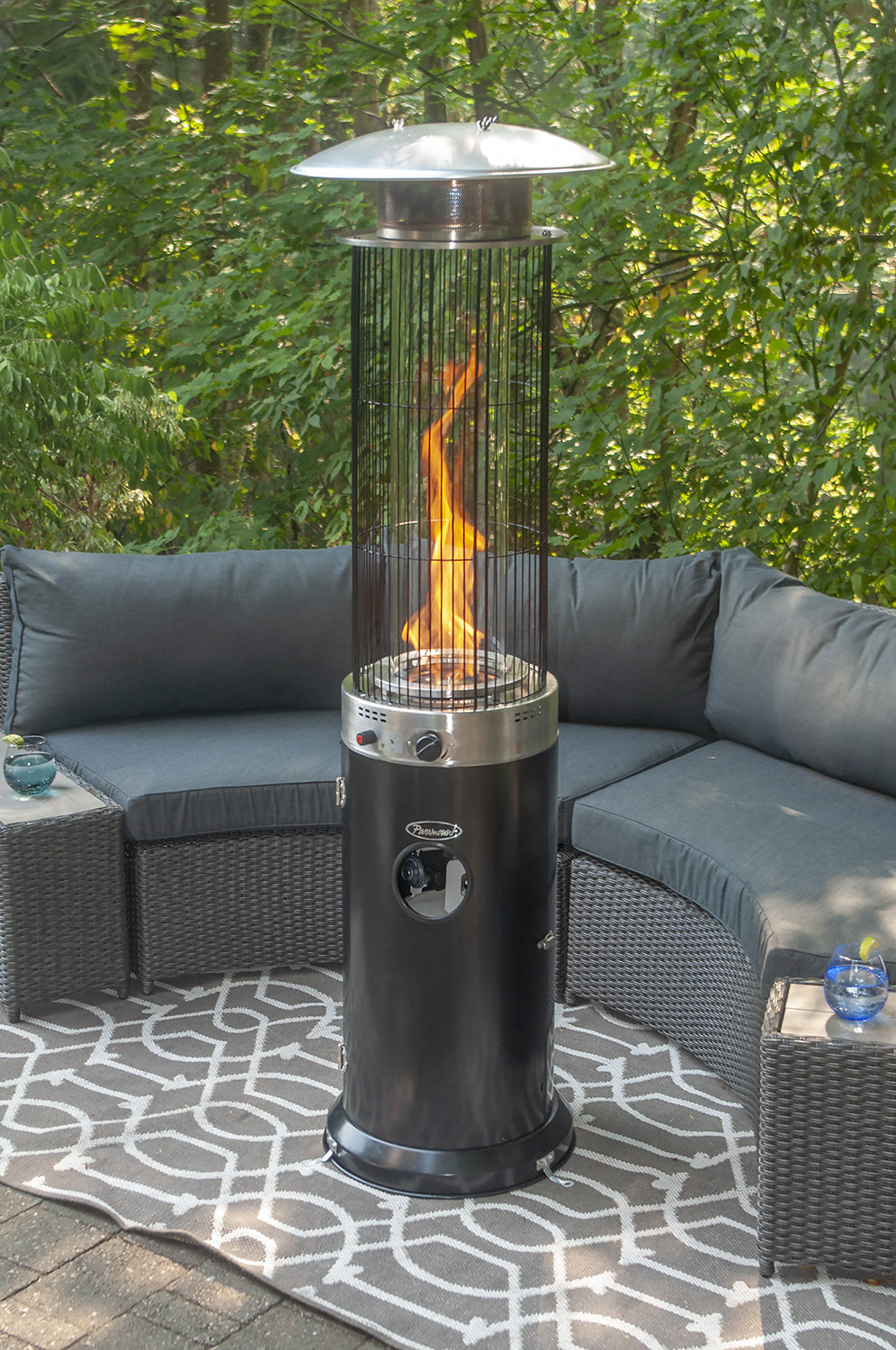 Paramount Venturi Spiral Flame Propane 40 000 Btu Patio Heater Paramountathome