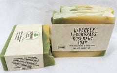Lavender Lemongrass Rosemary Natural Handmade Soap