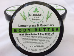 Lemongrass Rosemary Handmade Natural Body Butter