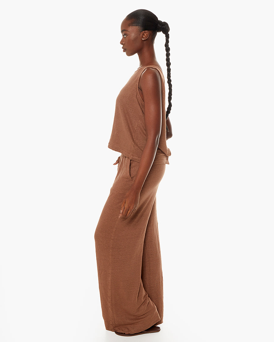 Brise d'été Tank - Mocha