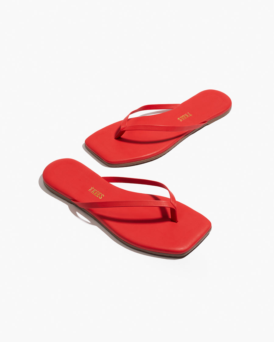 Square Toe Lily - Red