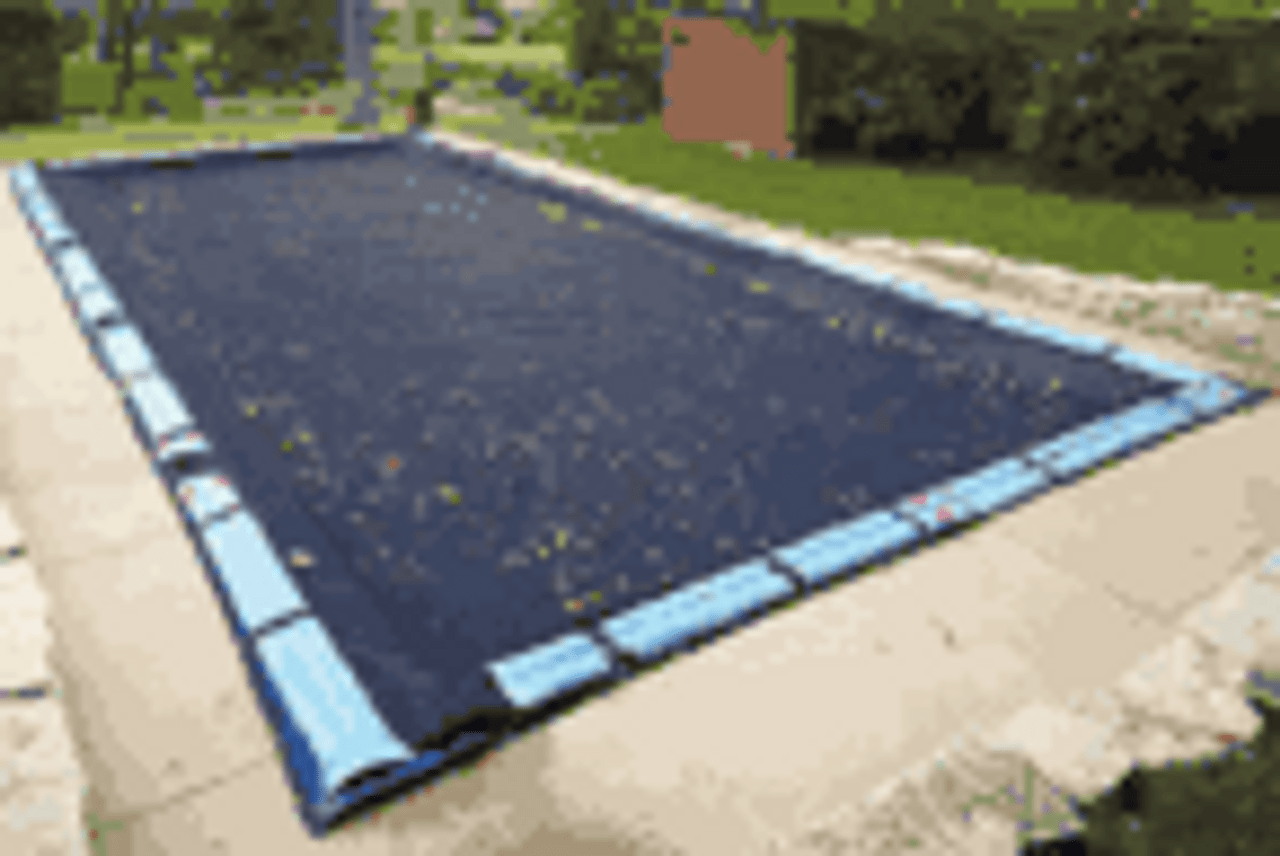 Swimline 12' x 20' Rectangle In Ground Pool Leaf Net Cover
