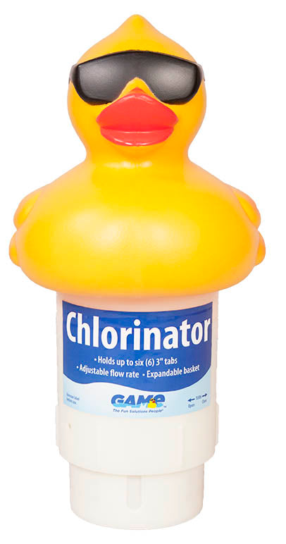 Derby Duck Chlorinator by GAME - Chlorine Dispenser – Hansen's Pool & Spa