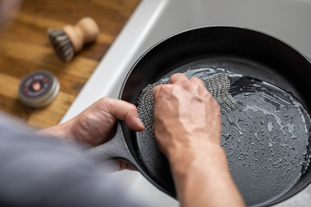 How to Clean and Season Cast-Iron Cookware