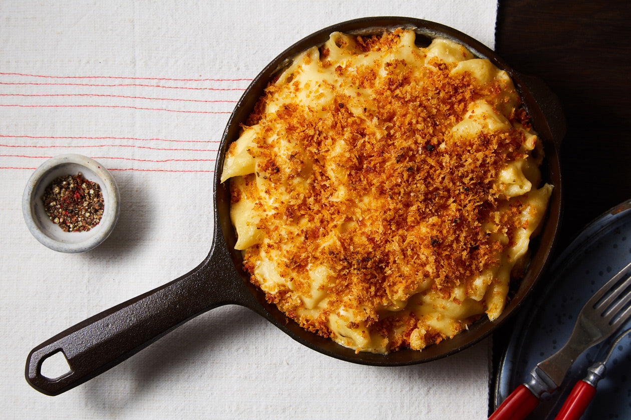 Cast Iron Skillet Mac and Cheese - Field Company