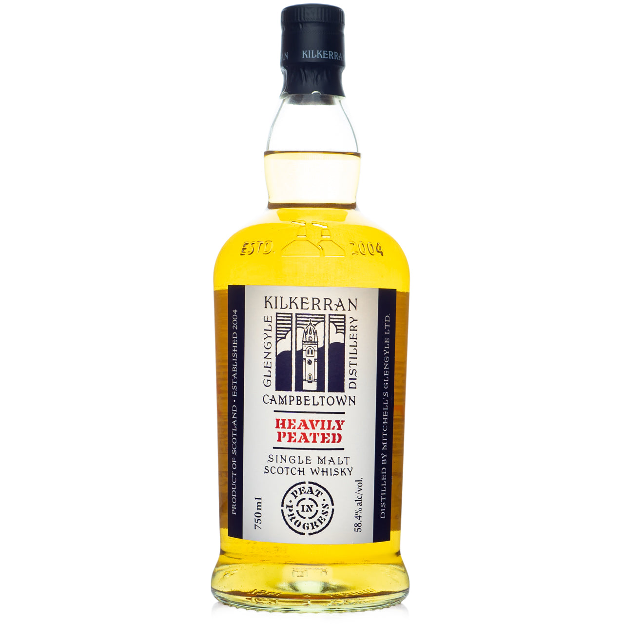Kilkerran Heavily Peated Batch No. 8 Single Malt Scotch
