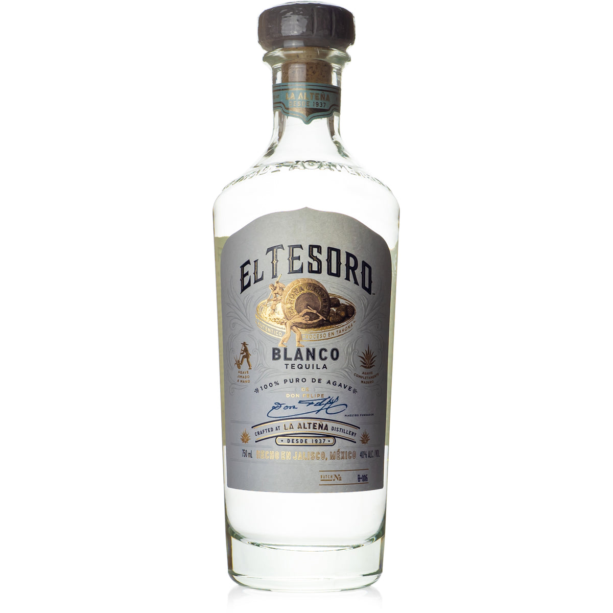 El Tesoro Blanco Tequila — Bitters & Bottles