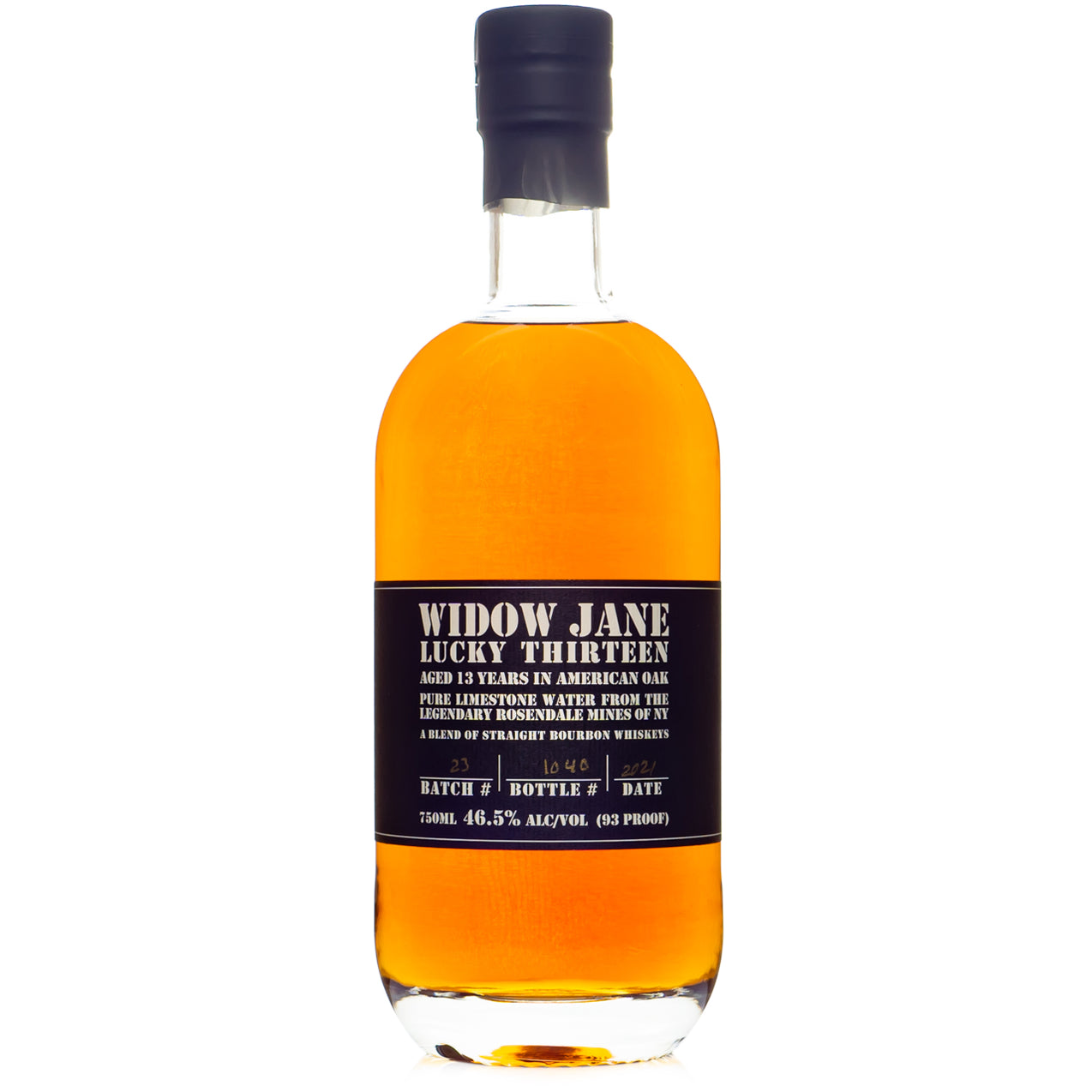 Widow Jane Lucky Thirteen 13 Year Bourbon — Bitters & Bottles