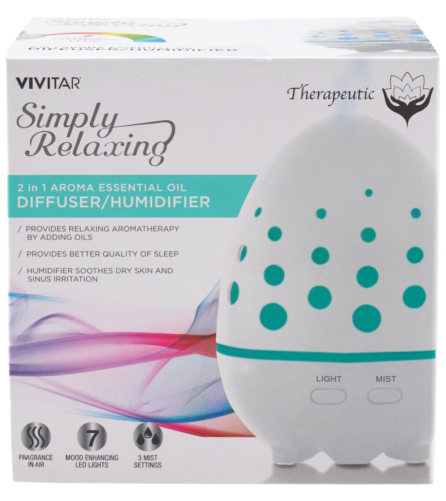 Aroma Essential Oil Diffuser & Humidifier