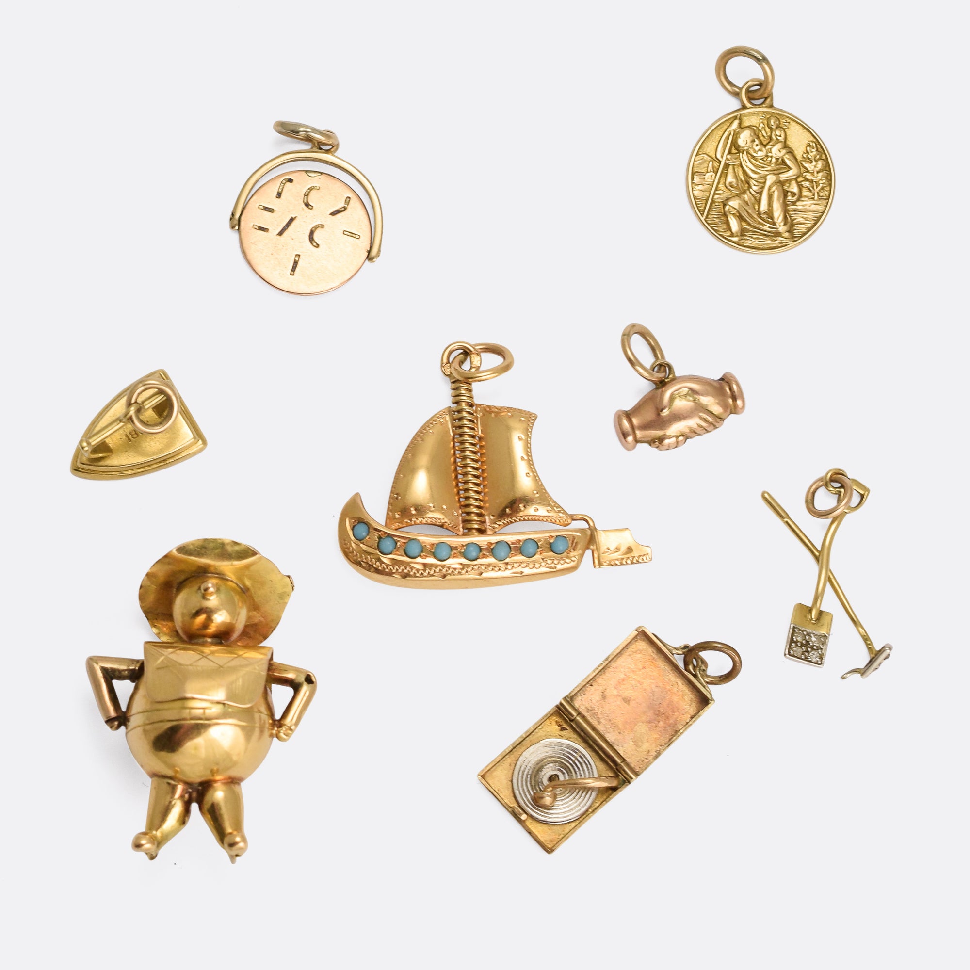 gold charms