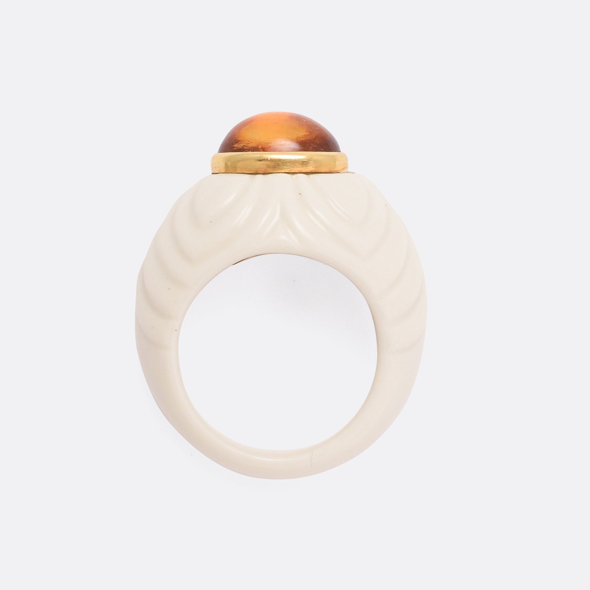 Vintage BVLGARI Chandra Ring – Butter 