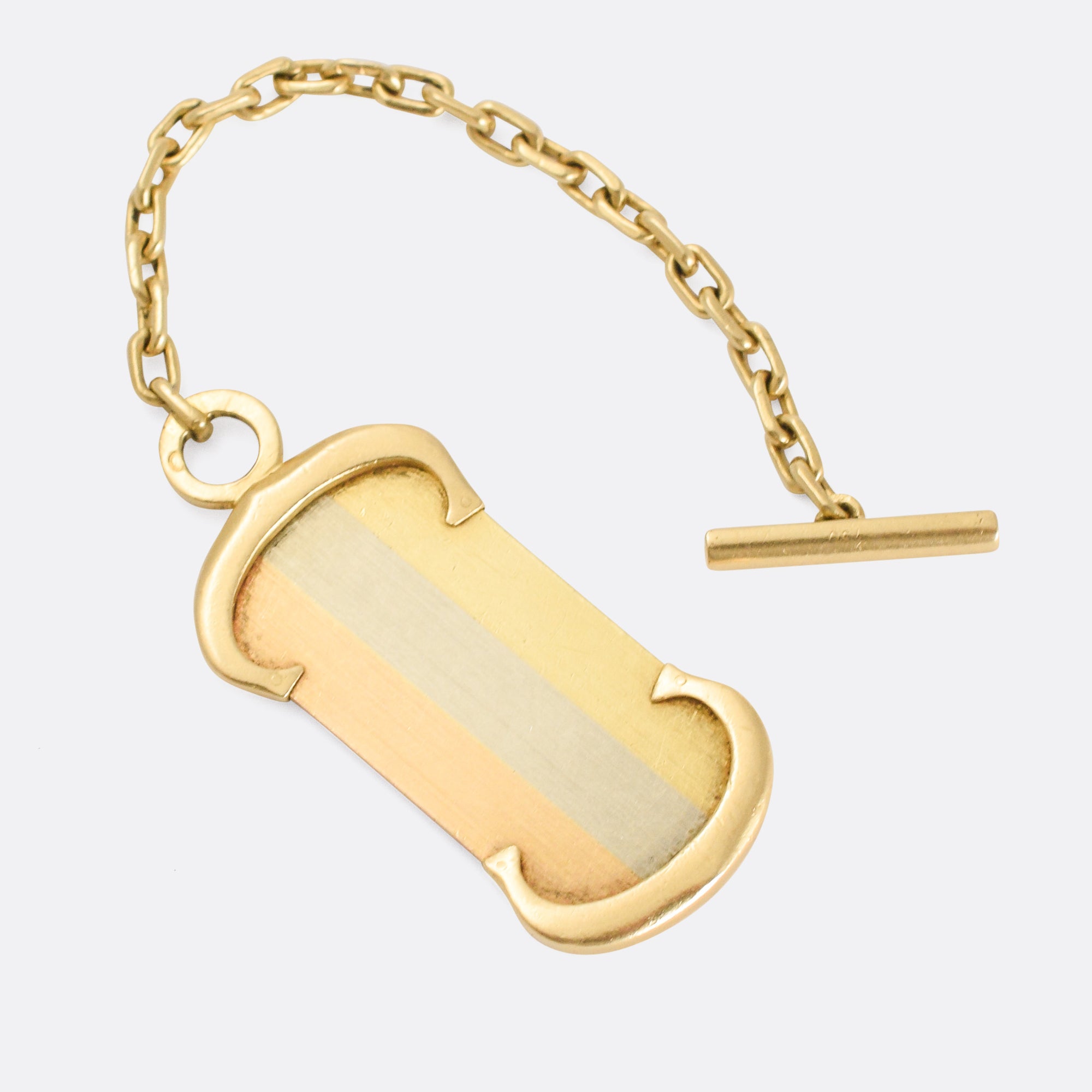 cartier gold keychain