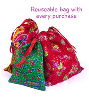 Free reusable drawstring gift bag by State of Disarray 