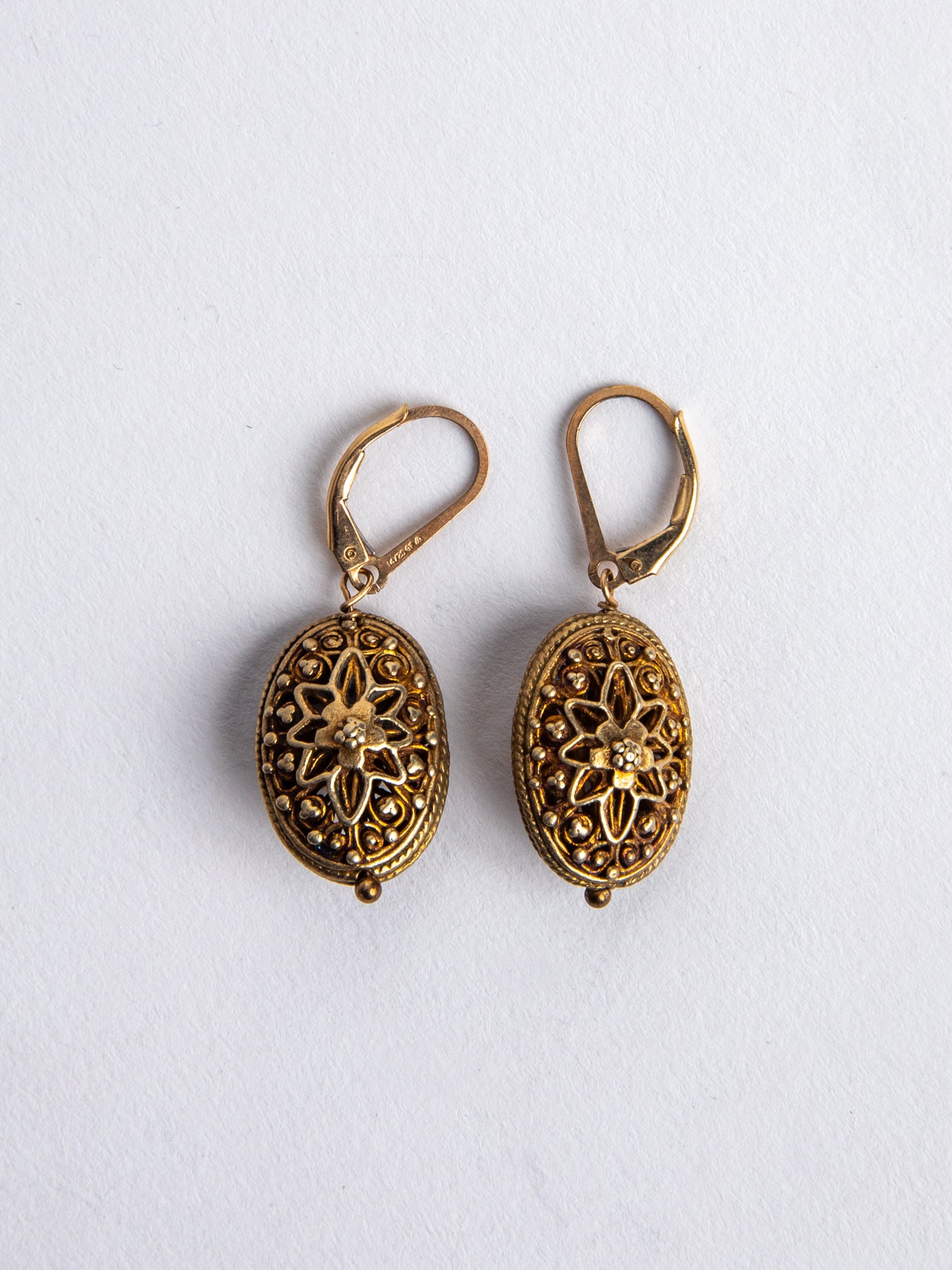 Vintage Inspired Ornate Drops