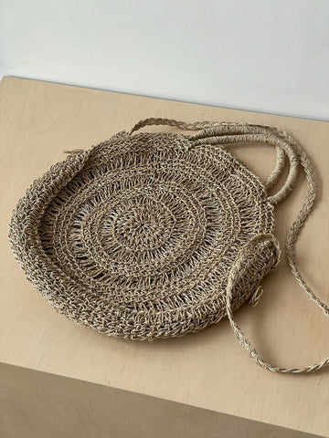 Natural Woven Tote Bag – The Arc