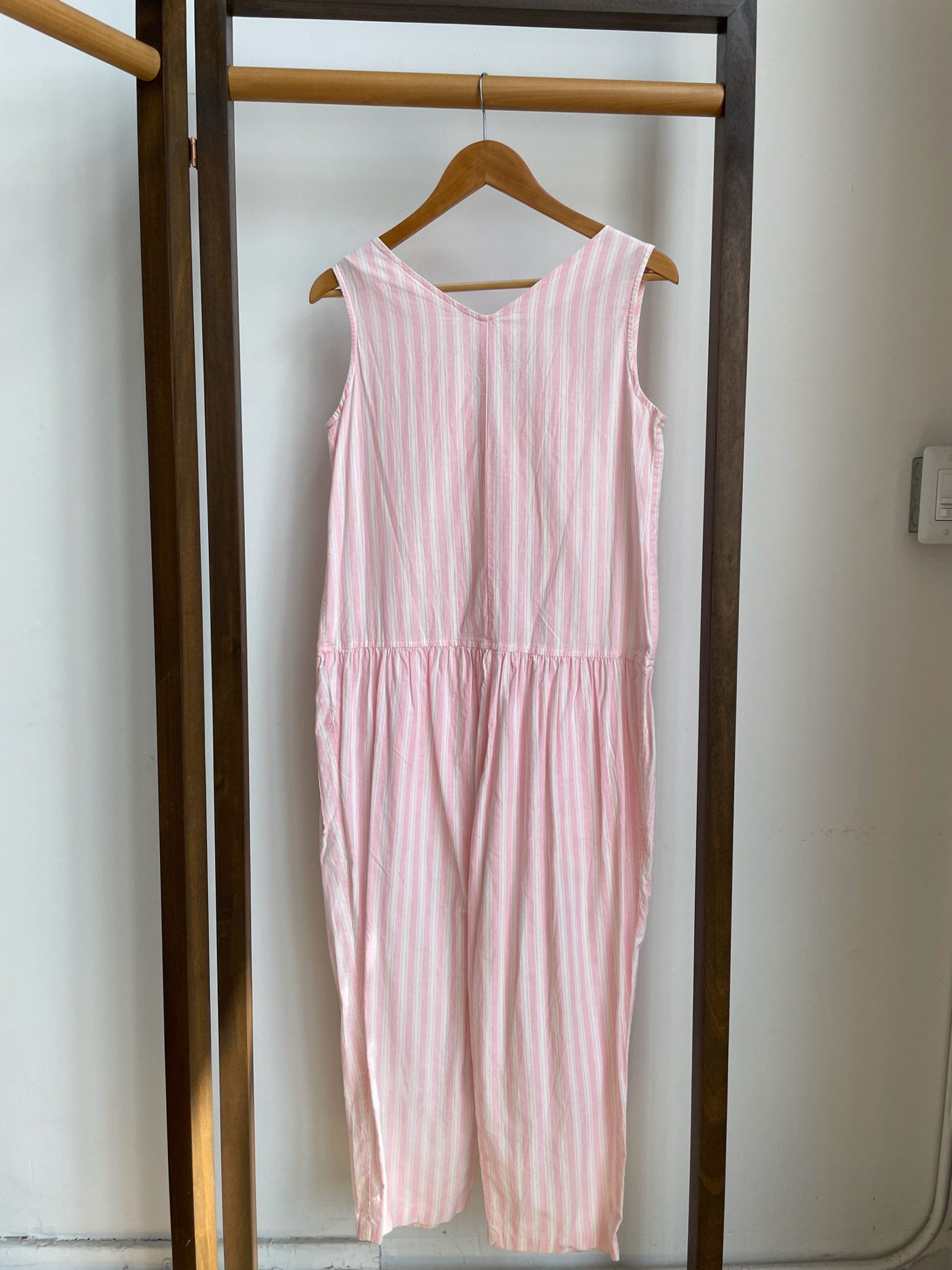 Vintage 80s Candy Striped Jumpsuit