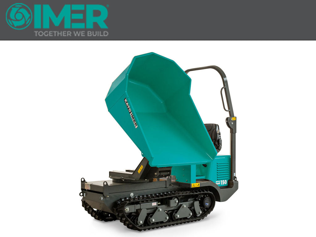 IMER Carry 107 Hydraulic Concrete 250 Mixer and self loading