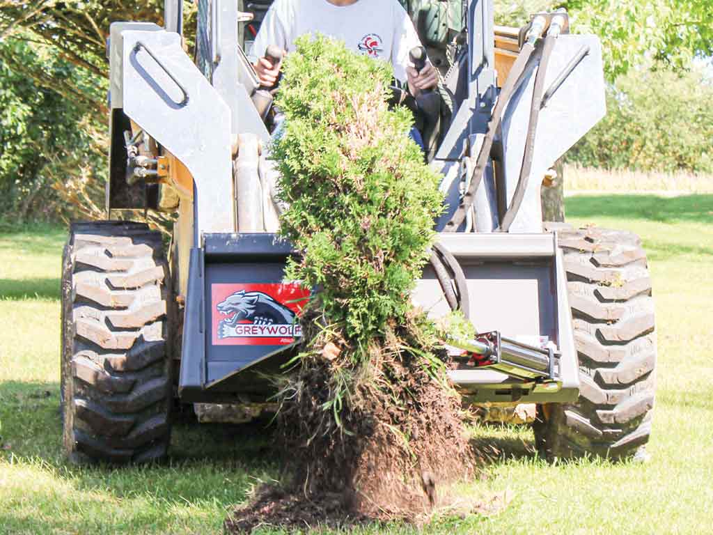 Skid Steer Tree Puller