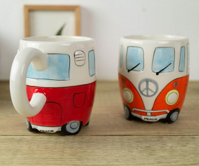 vw bus mug