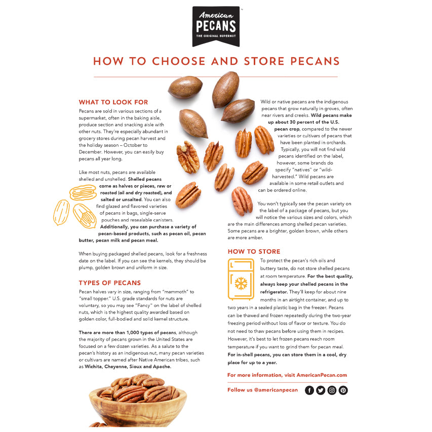 Nut House How to Store Pecans