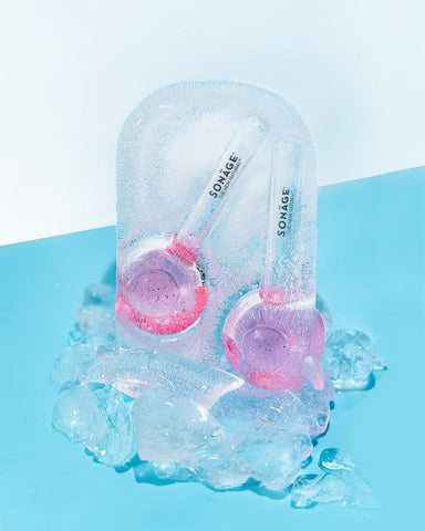 sonage ice facial globes