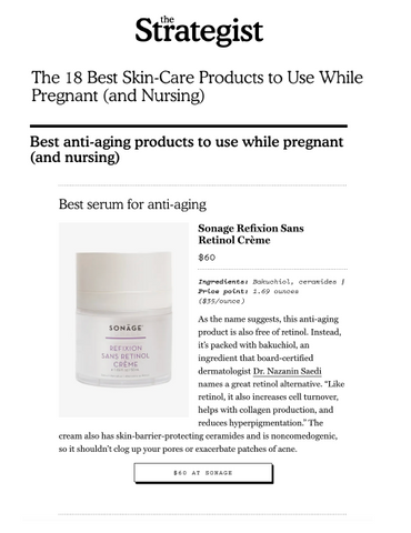 Refixion Sans Retinol Creme on The Strategist