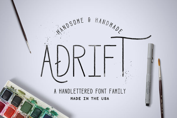 Adrift Font