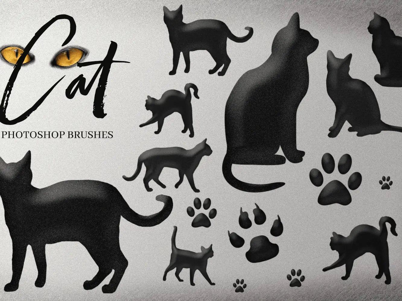 download brush cat photoshop