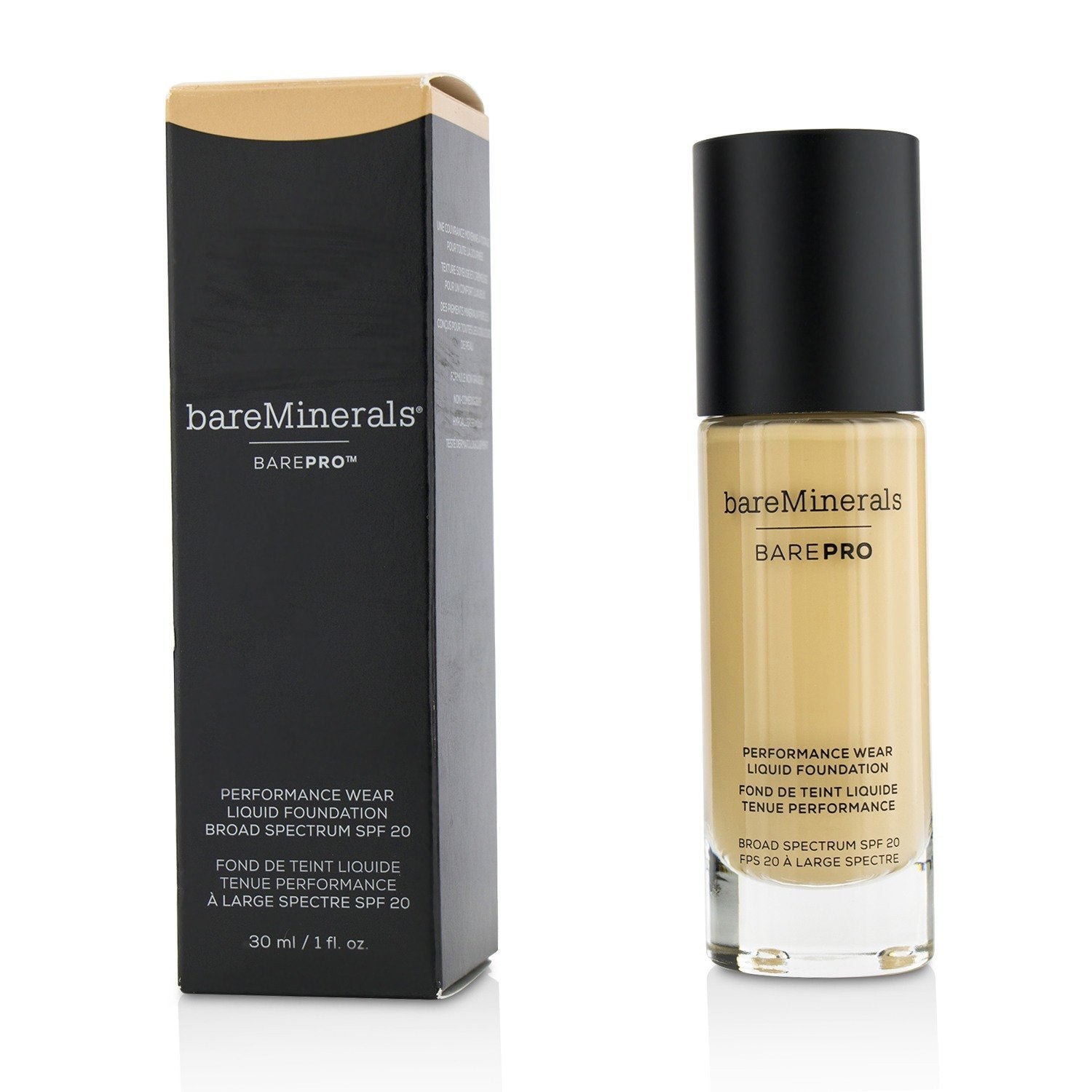 bareMinerals BarePro Performance Wear Liquid Foundation Sateen 05, 1 Fluid Ounce