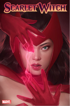 Scarlet Witch 1 (2023) Adam Hughes Avengers West Coast 56 Homage