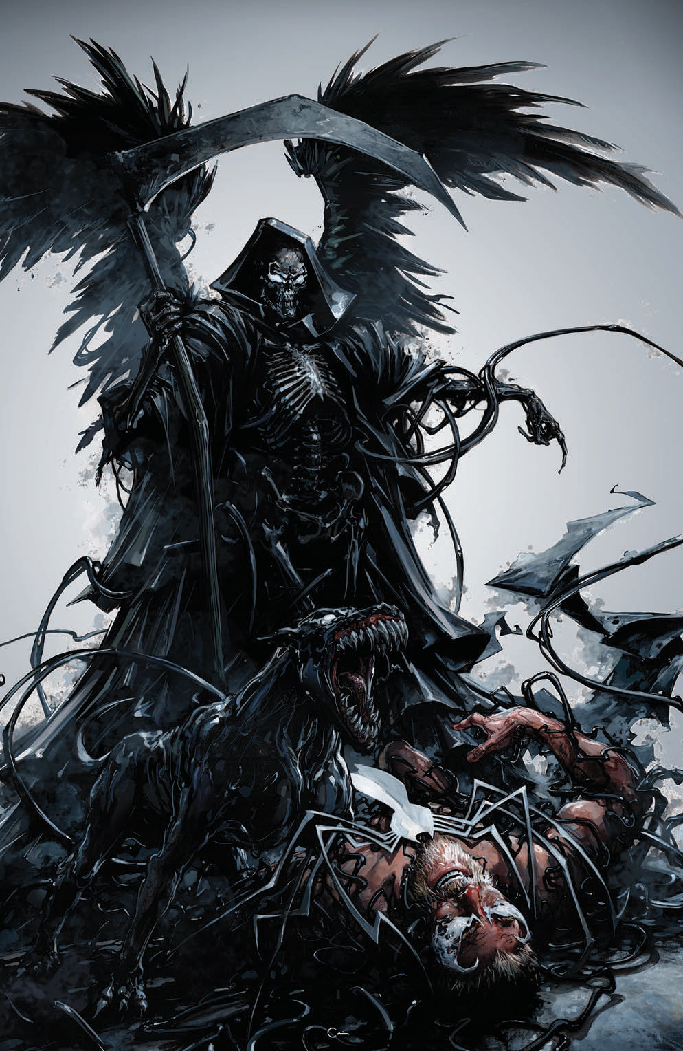 Venom 12 Clayton Crain Grim Reaper Variant