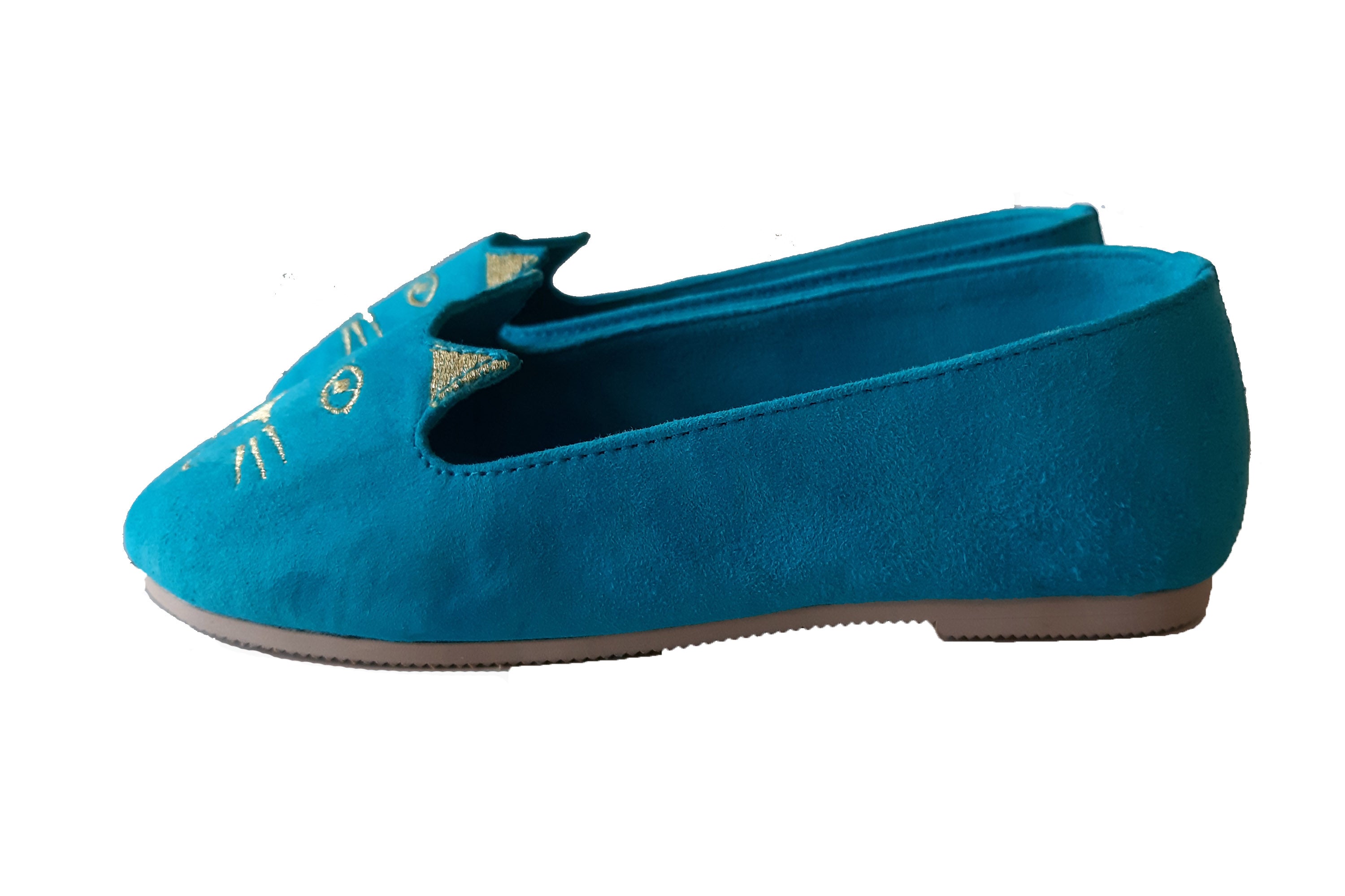 turquoise suede shoes