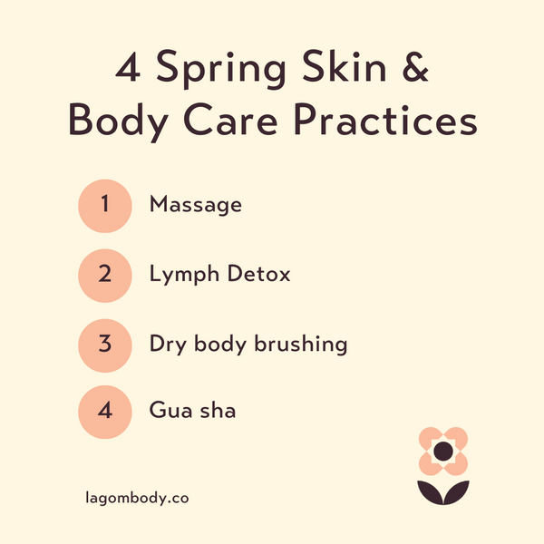 4 Spring Skin & Body Care Practices