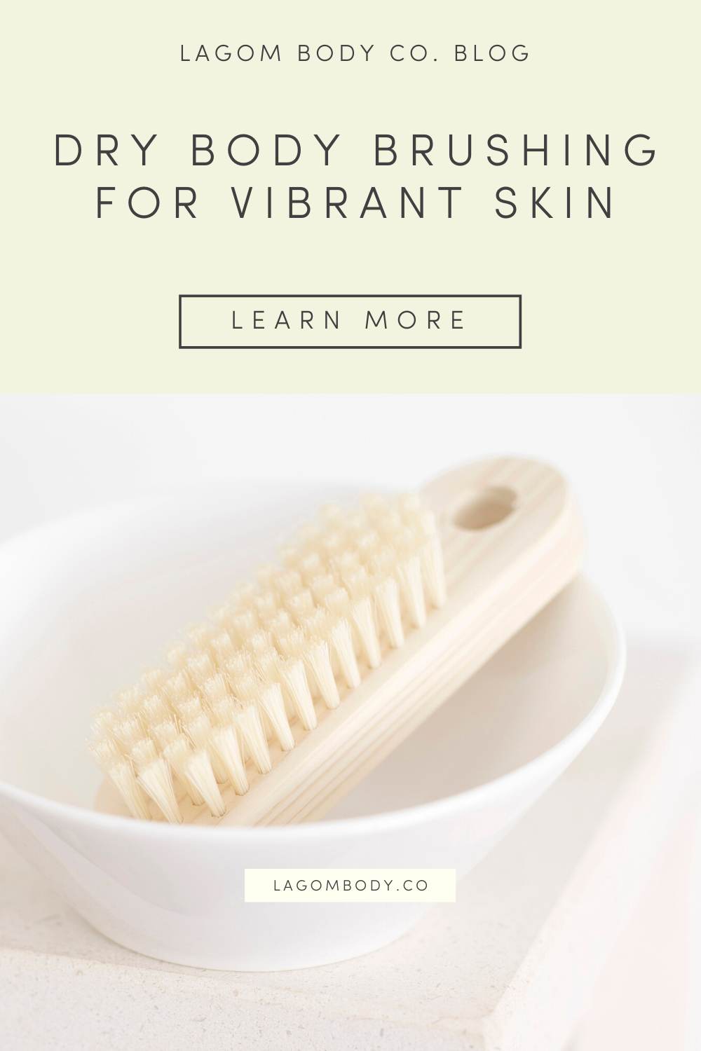 Dry Body Brushing For Vibrant Skin by Lagom Body Co. Promo