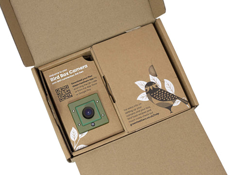 WiFi Bird Box Camera Opened Package