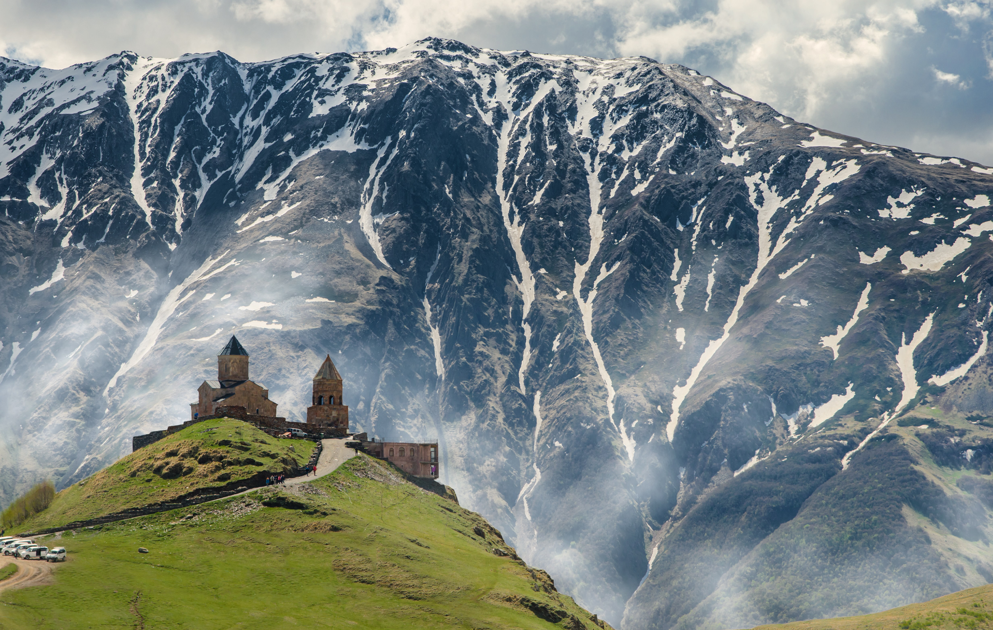 Trinity Gergeti Church, Kazbegi, Georgia