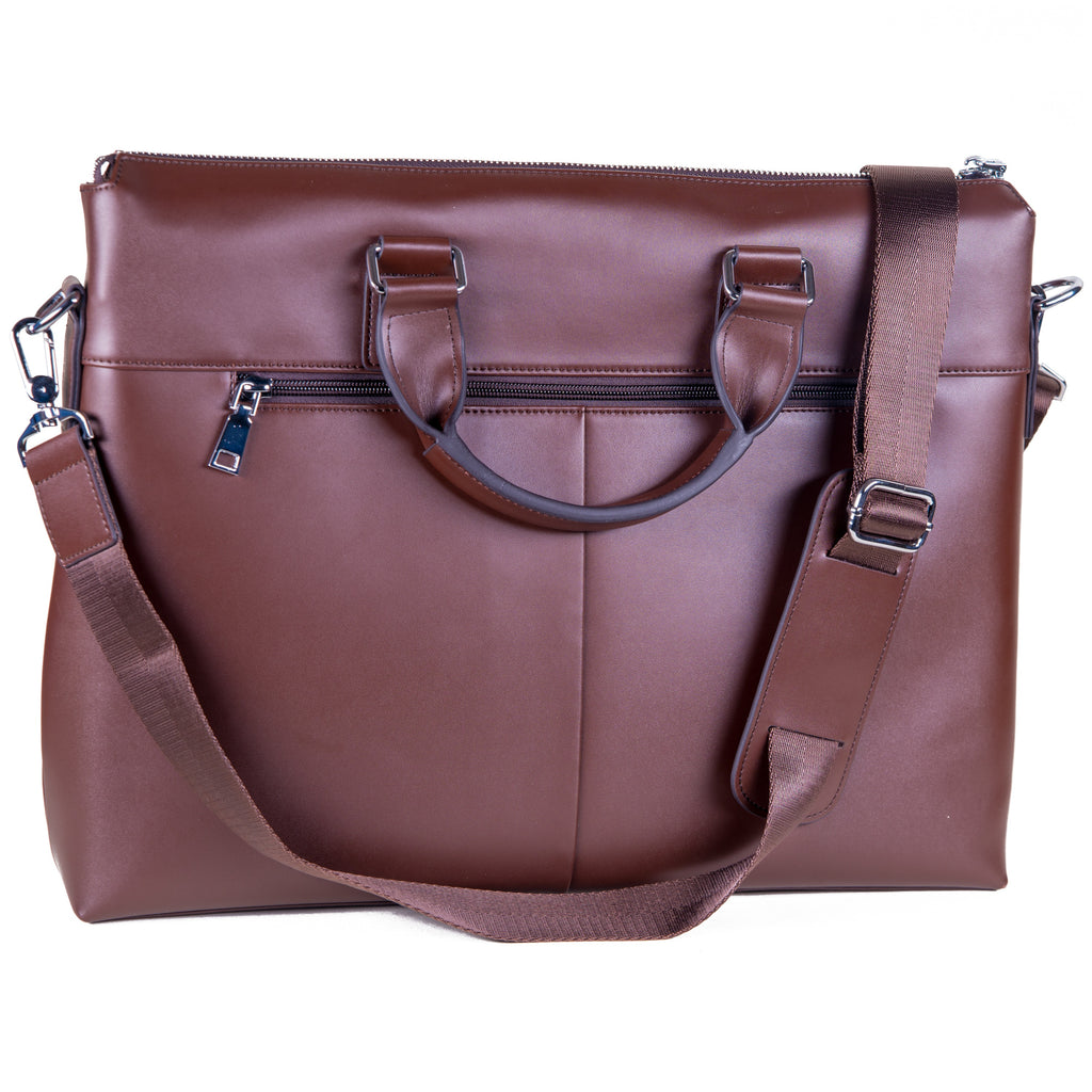 15.6 leather laptop bag