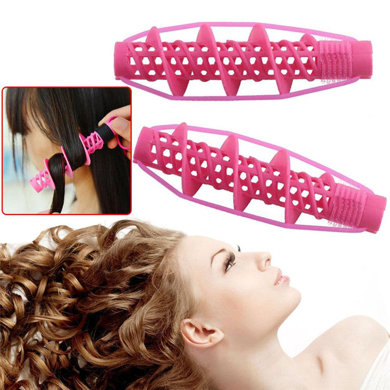 rubber hair curlers